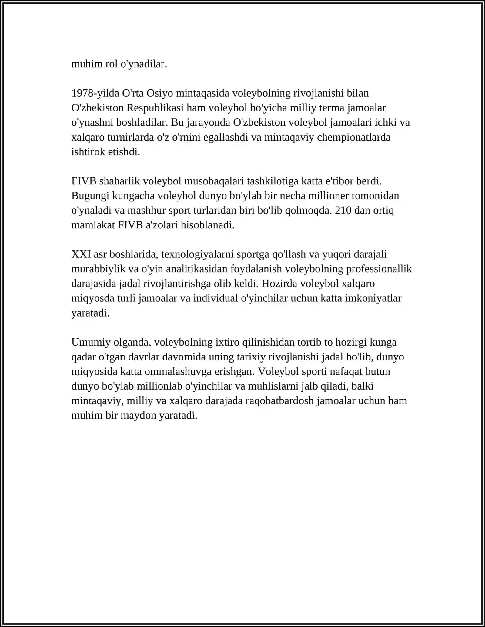 VALEBOL HAQIDA 4