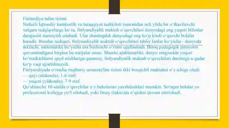 Finlandiyatalimtizimihaqidama'lumot 4