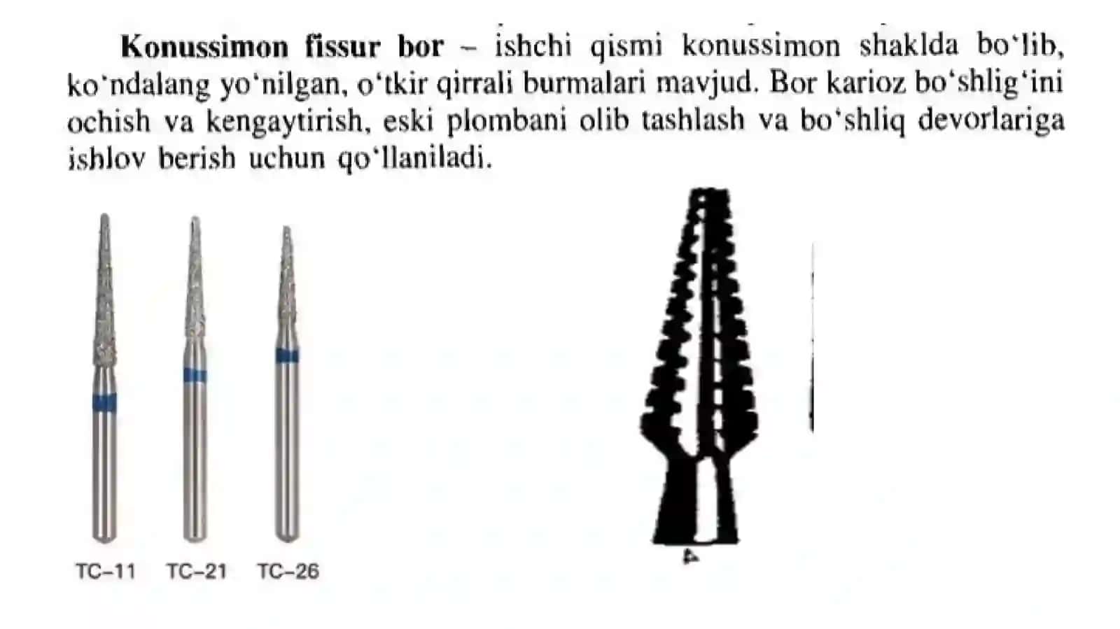 Tishlarni charxlash asborlari 4