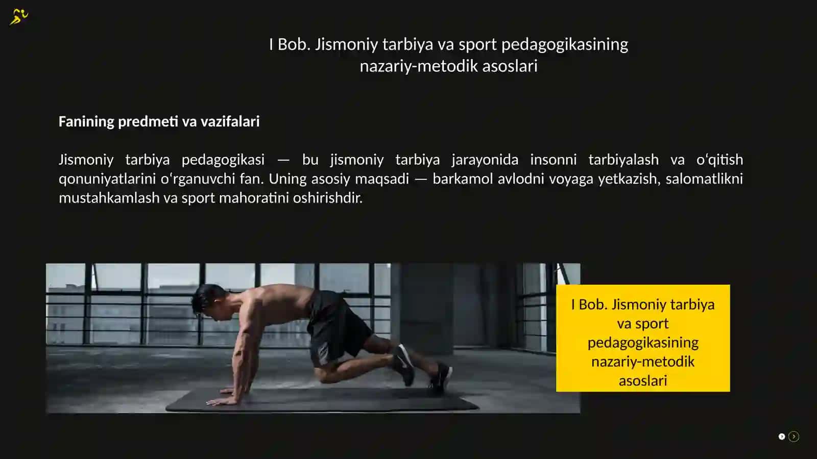 "Jismoniy tarbiya va sport pedagogikasi" 4
