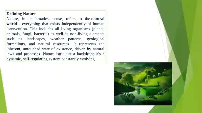 Understanding Nature and Environment 4