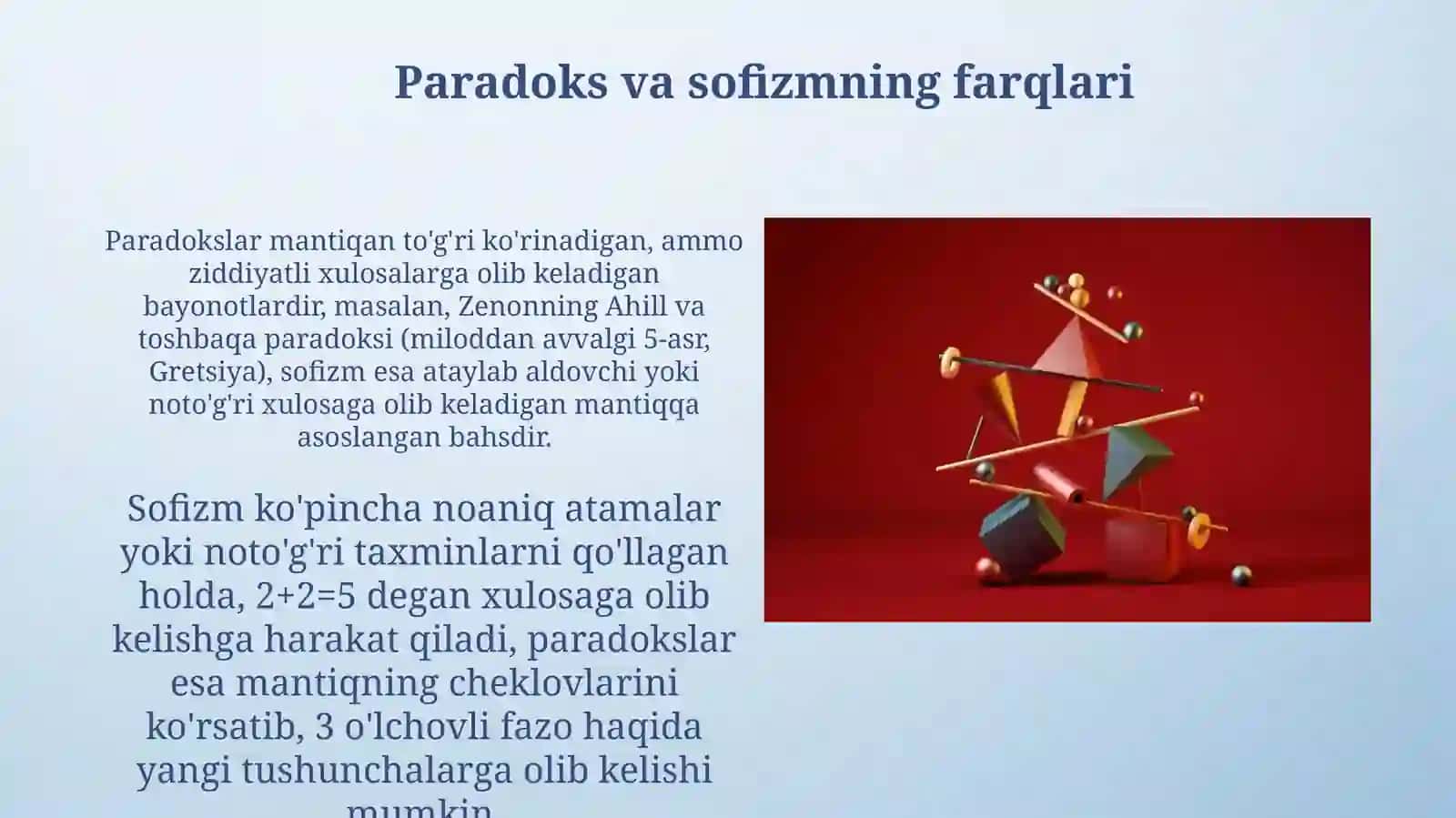 Paradokslar va sofizmlar 4