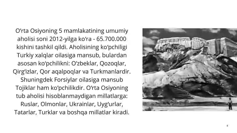 O'rta Osiyo Davlatlarining Shakllanishi Tarixi 4