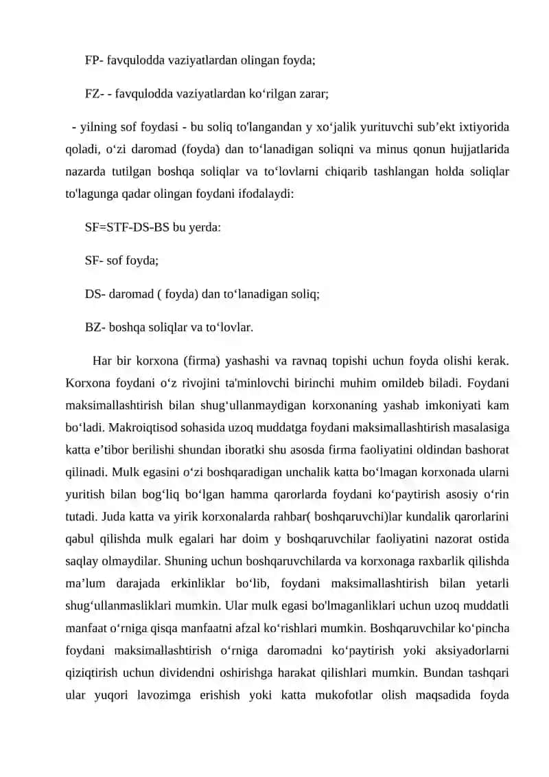 Foydaning tarkib topish bosqichlari 4