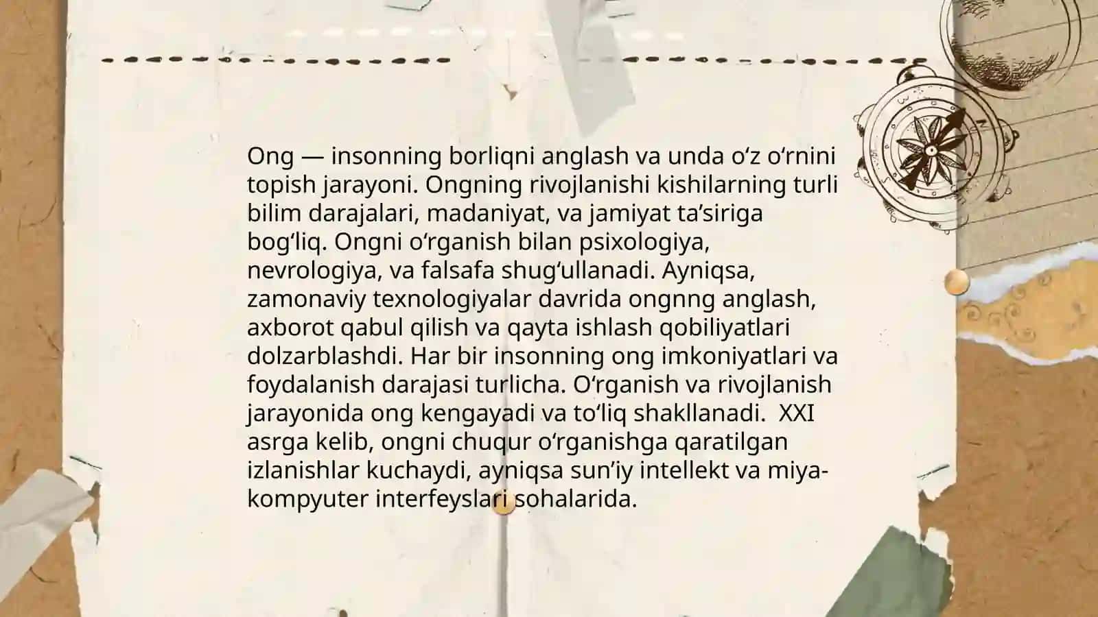 Ong haqida tushuncha va uning xossalari 4