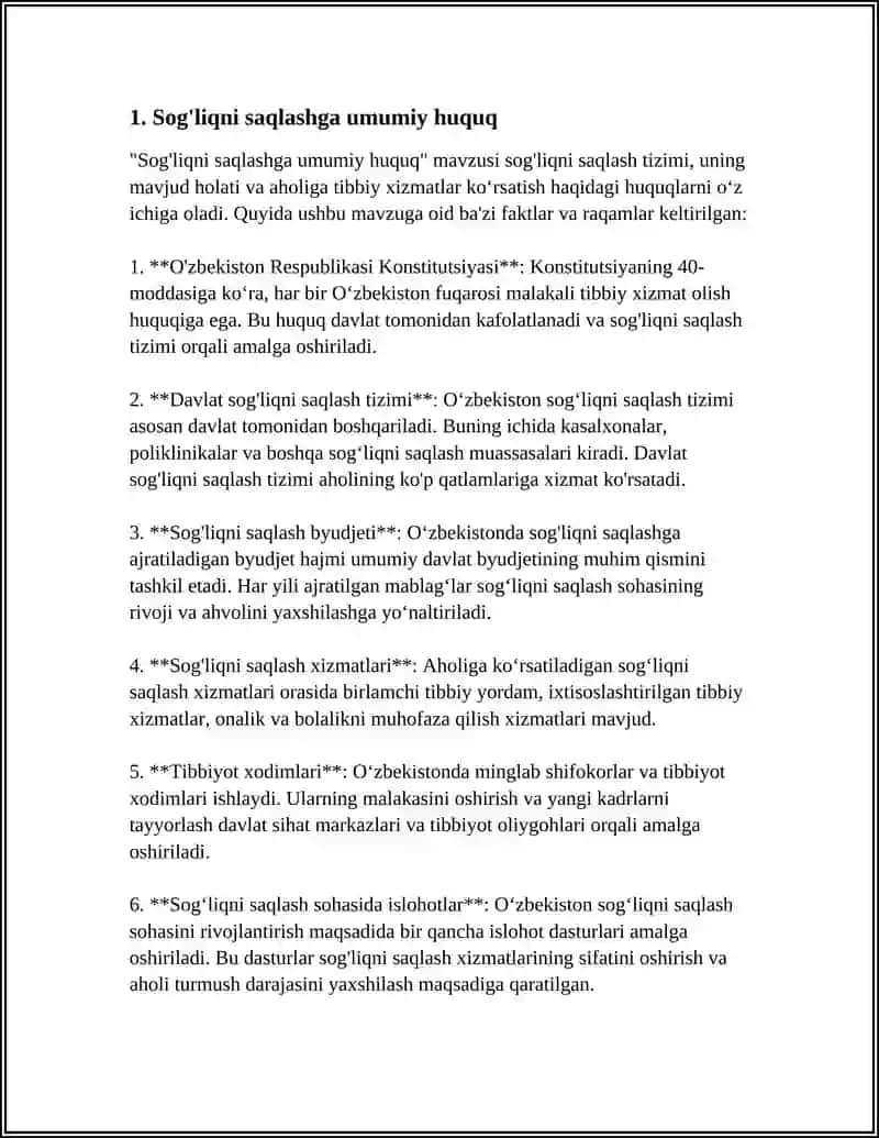 FUQOROLARNING SOG’LIQNING SAQLASHDAGI HUQULARI 4