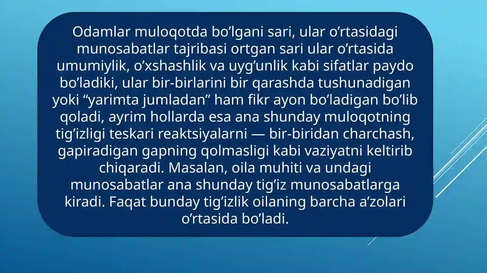 MULOQOT TRENINGI 4