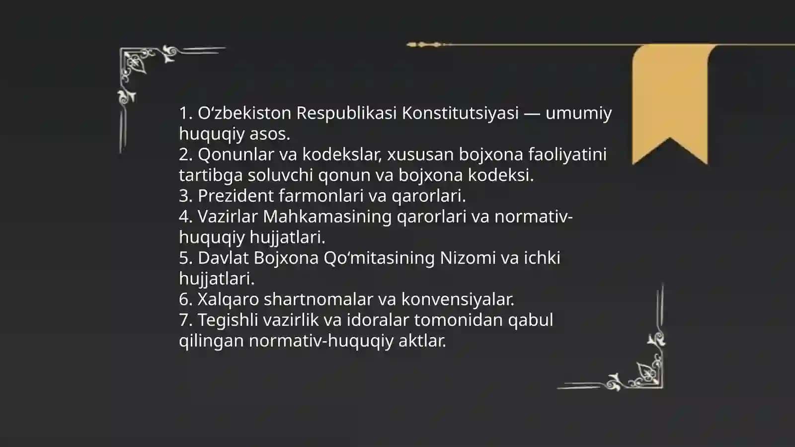 Davlat Bojxona Qo‘mitasi Tashkil Etilishi 4