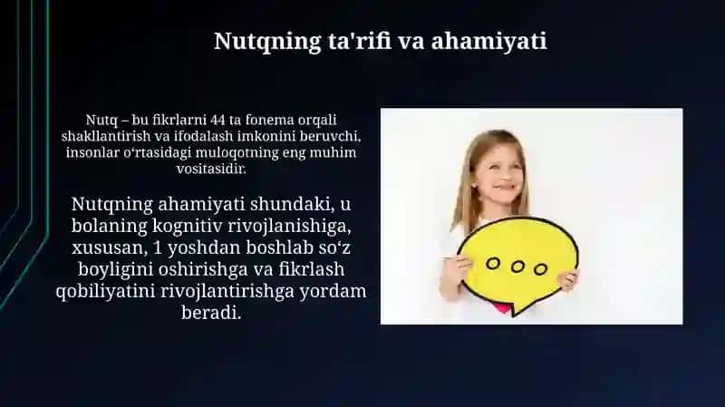 Bolalarda nutqning shakllanishi 4