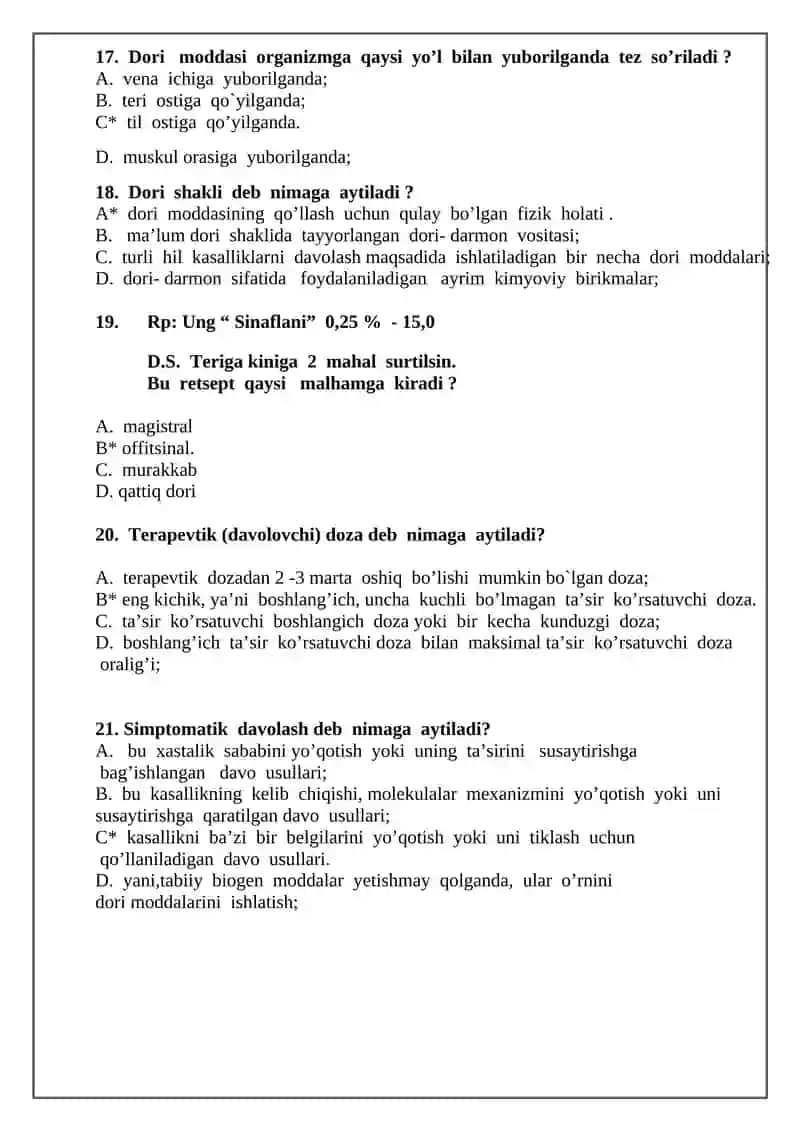 Farmakologiya faniga kirish 4