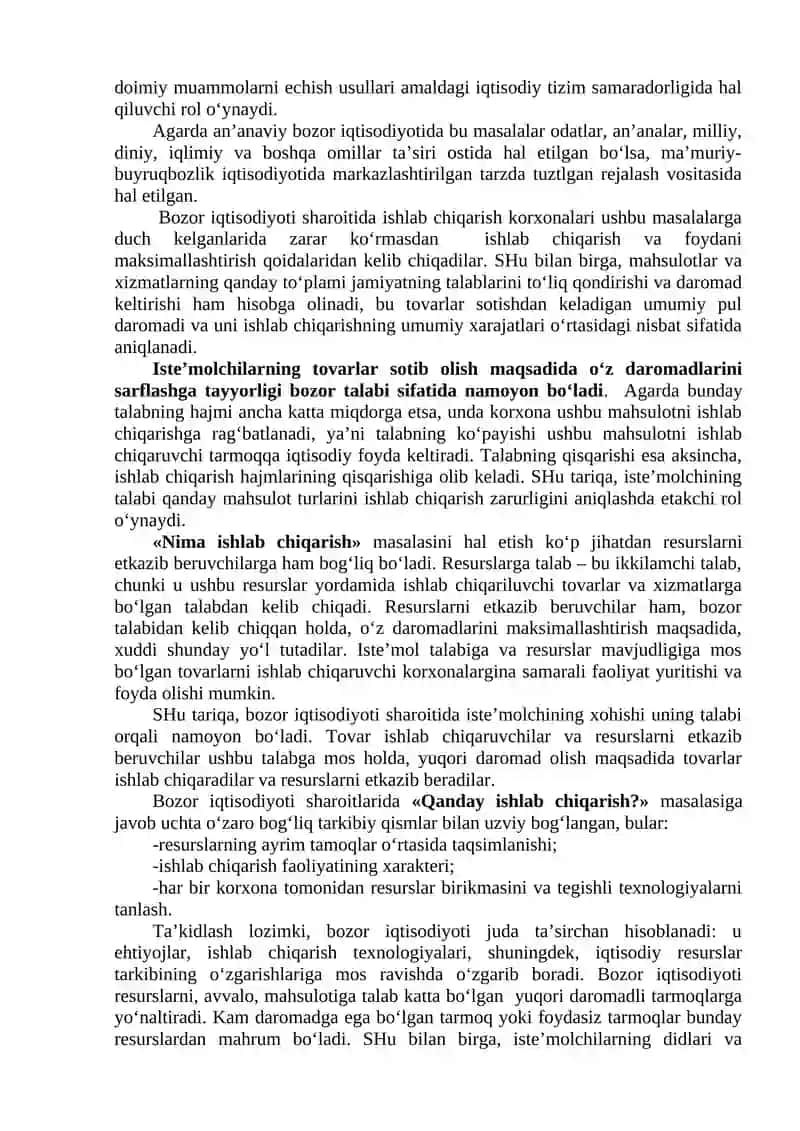 Bozor Iqtisodiyoti 4