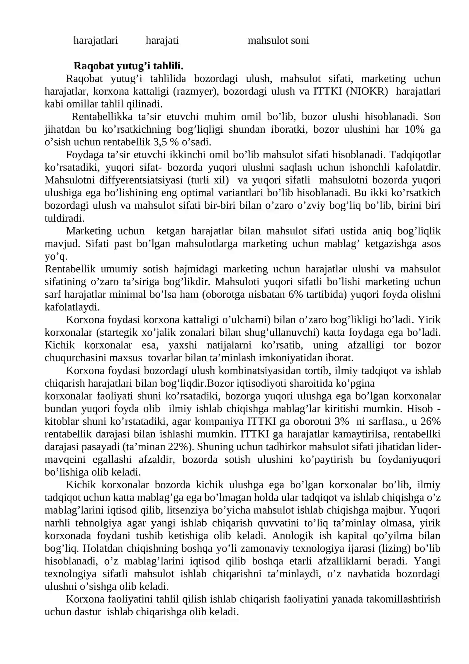 Biznesdagi tadbirkоrlik fоydasini anglash 4