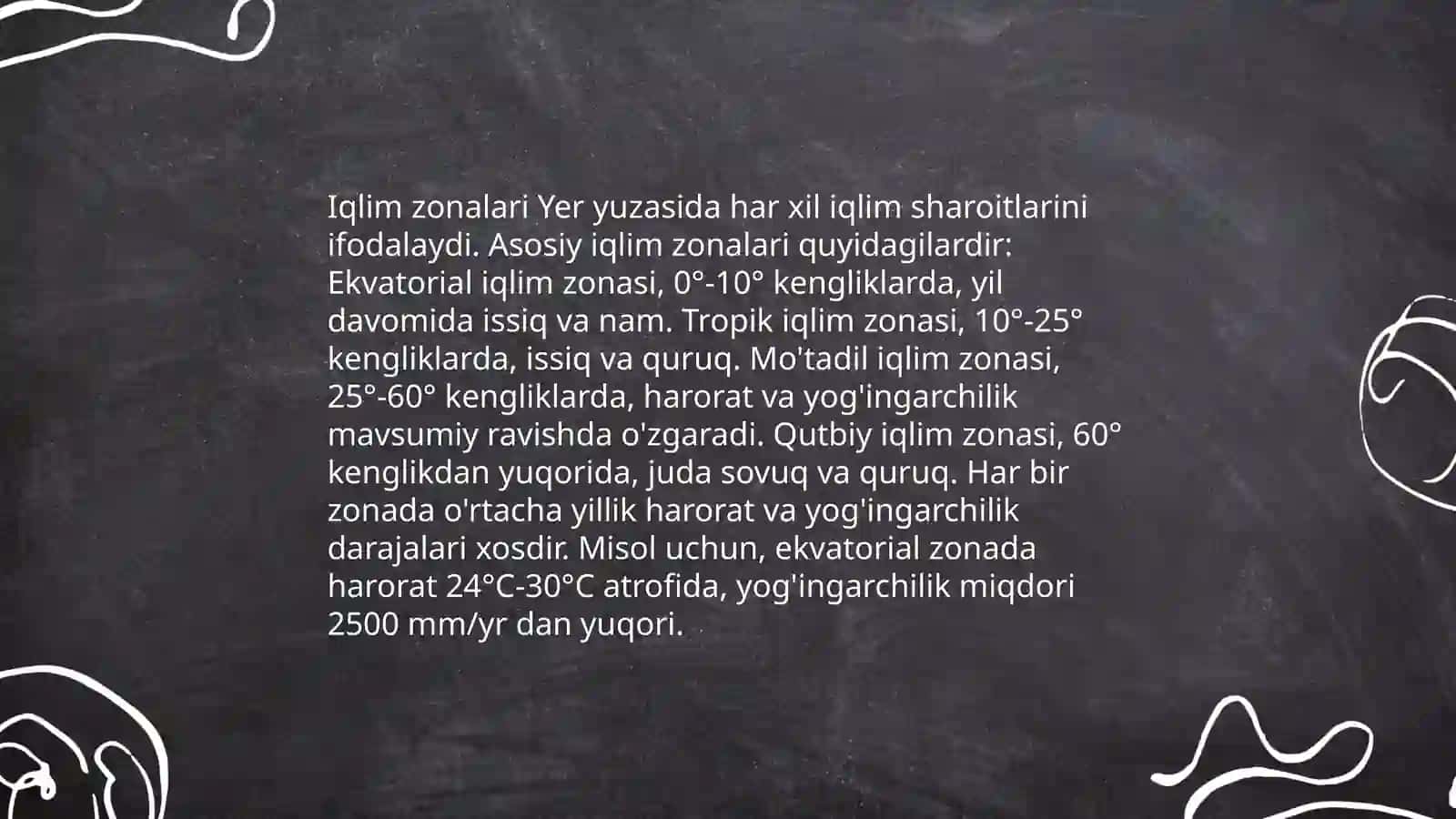 Iqlimning tasniflari 4
