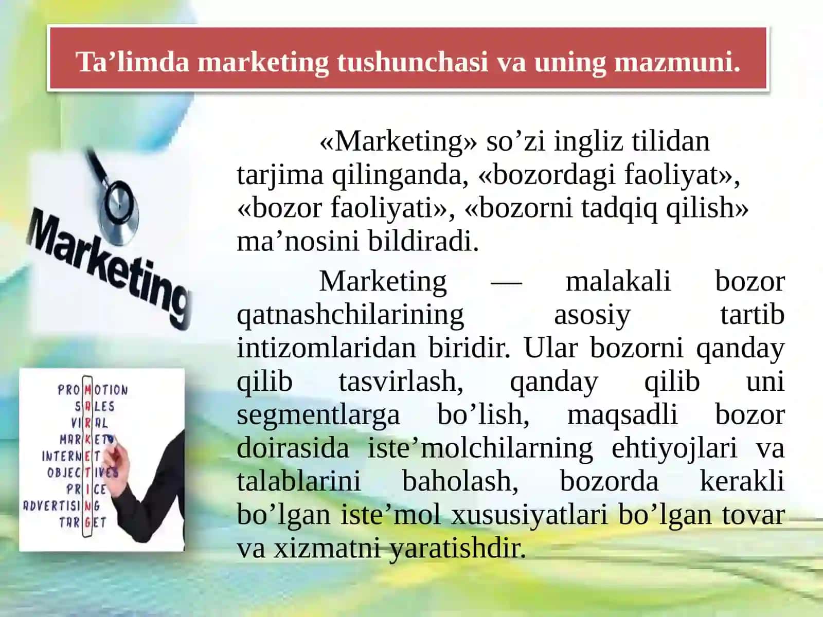 Muassasada taʼlim xizmatlari marketingi 4