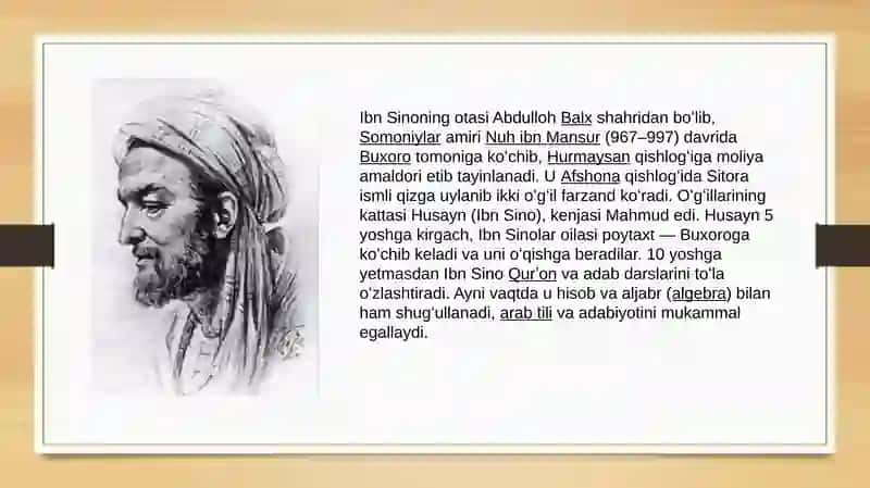 Abu Ali Ibn Sino ijodiy faoliyati 4