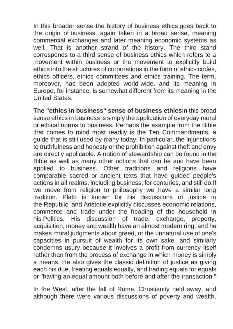 Business Ethics Assignment 4