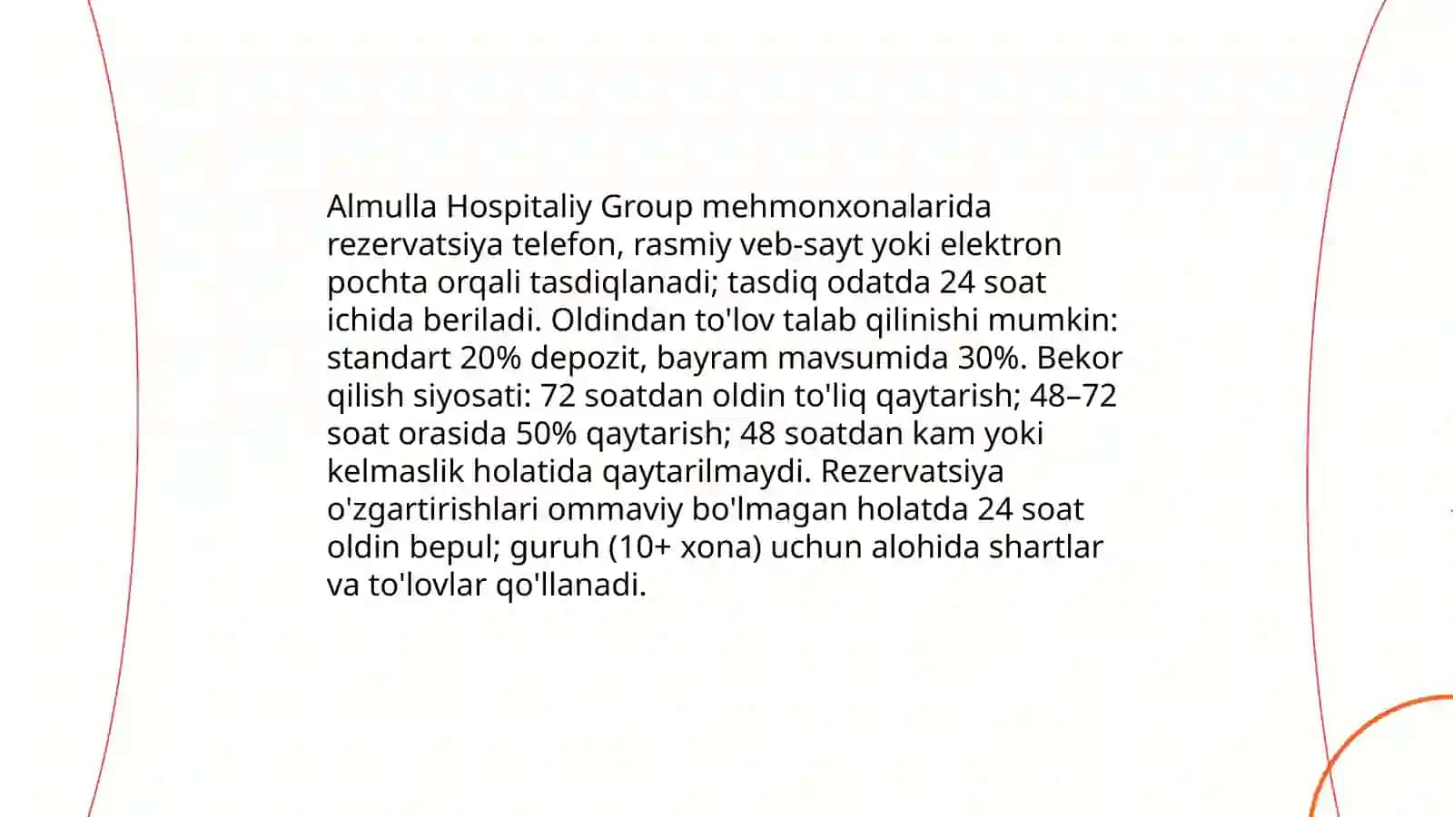 Tanzimoti mehmonxona 4
