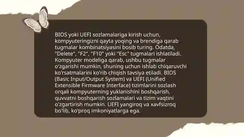 Windows operatsion tizimni kompyuterga oʻrnatish 4
