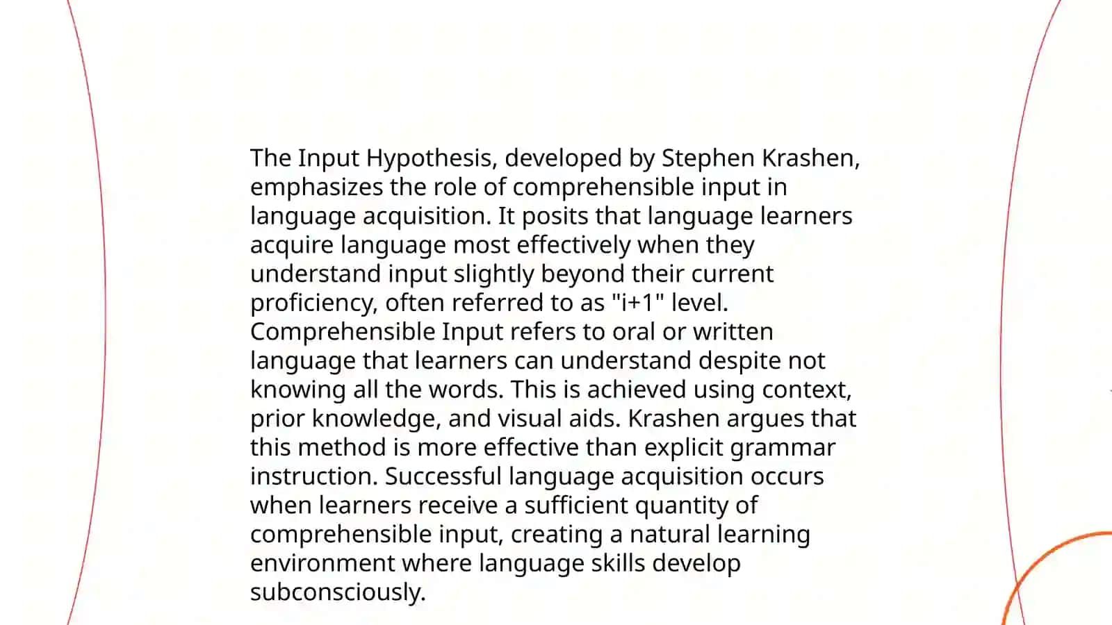 Teaching SLA (second language acquisition) 4