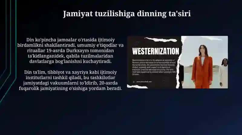 Dinning tarixiy ildizlari va e'tiqod tizimlari 4