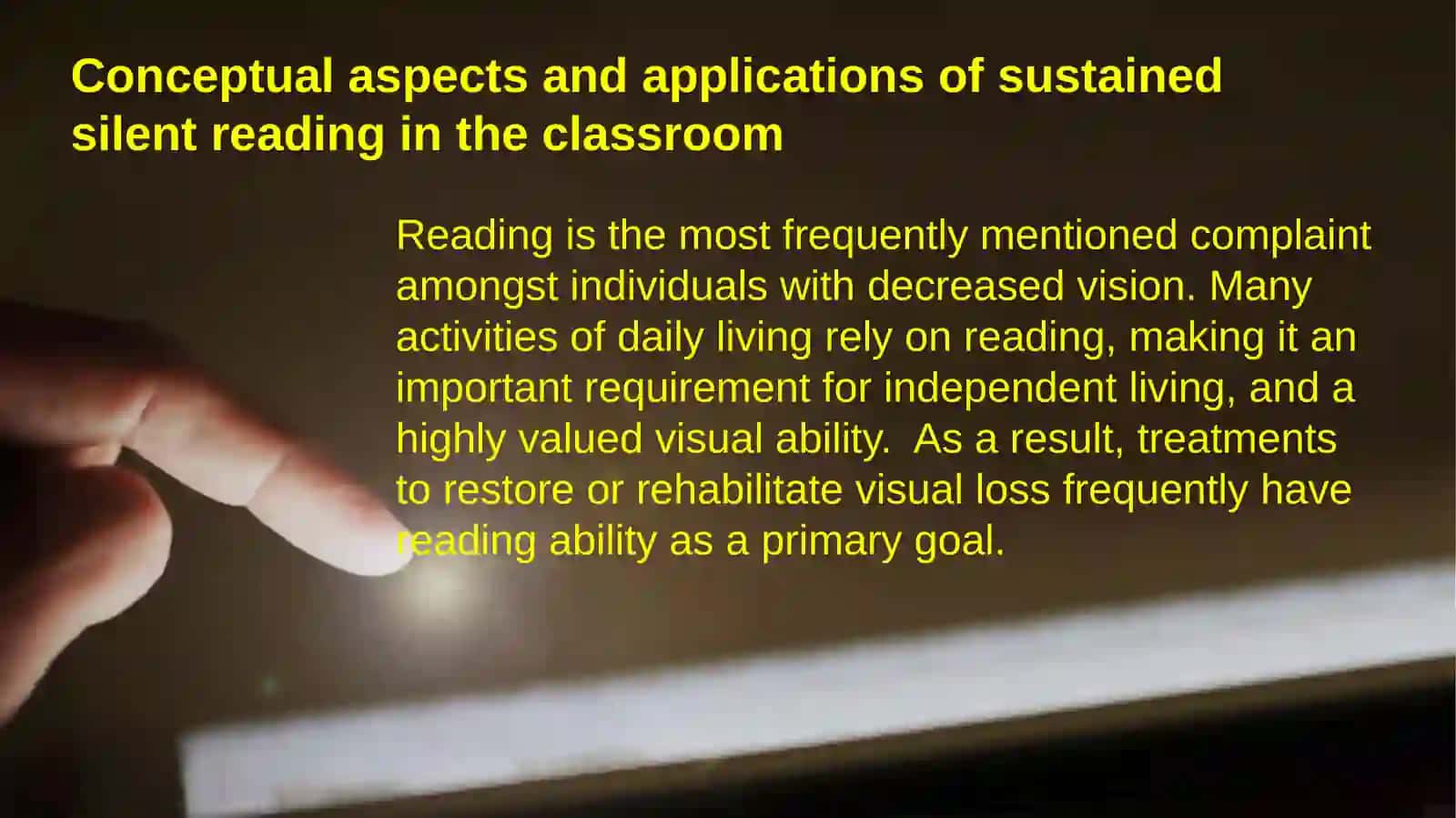 Evaluating Sustained Silent Reading in Reading classes 4