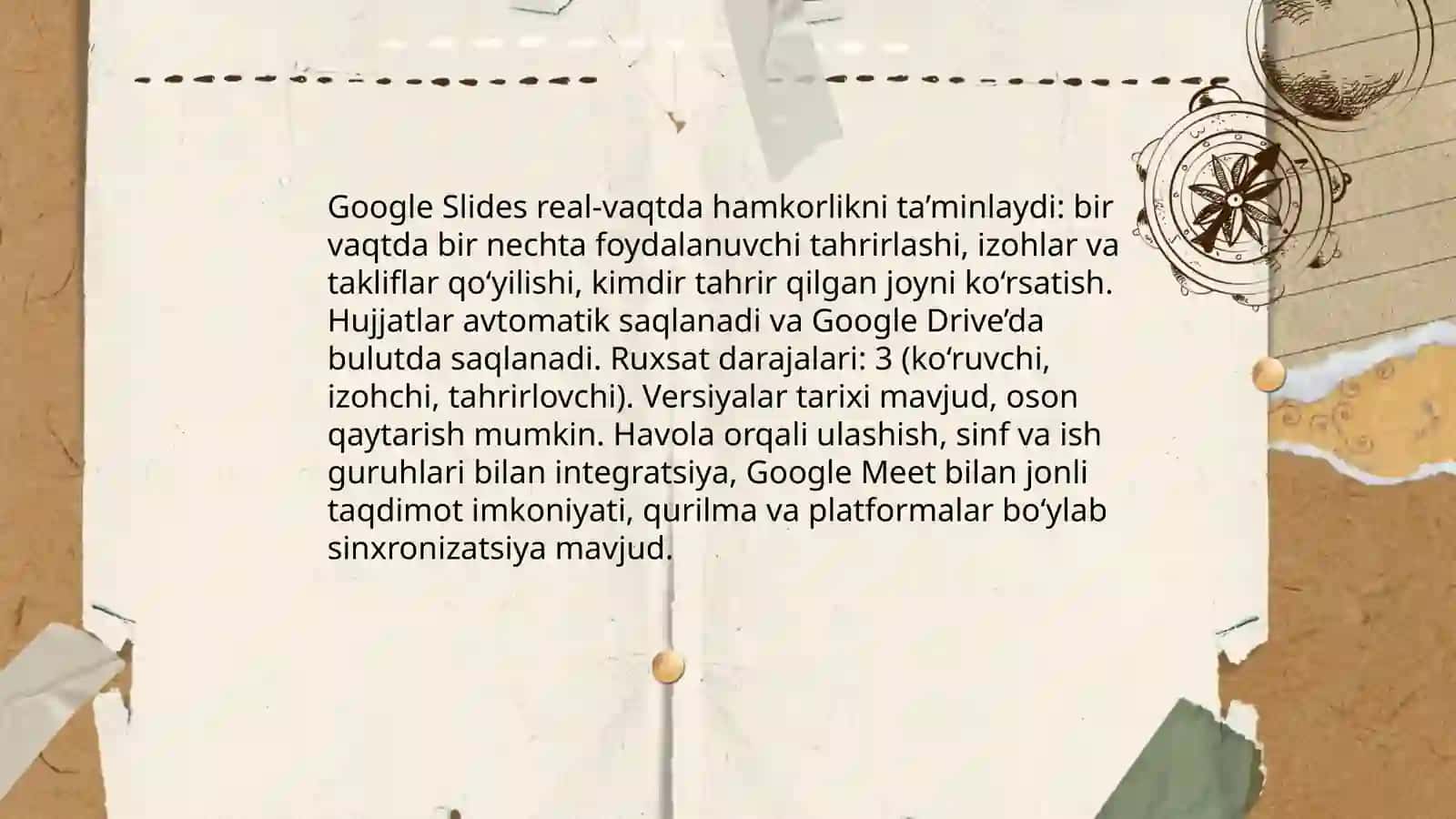 Taqdimot yaratishning zamonaviy vositalari 4