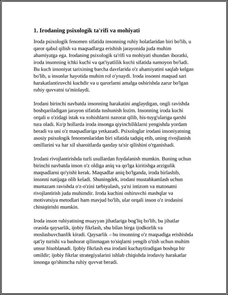Irodaning psixologik fenomen sifatida 4