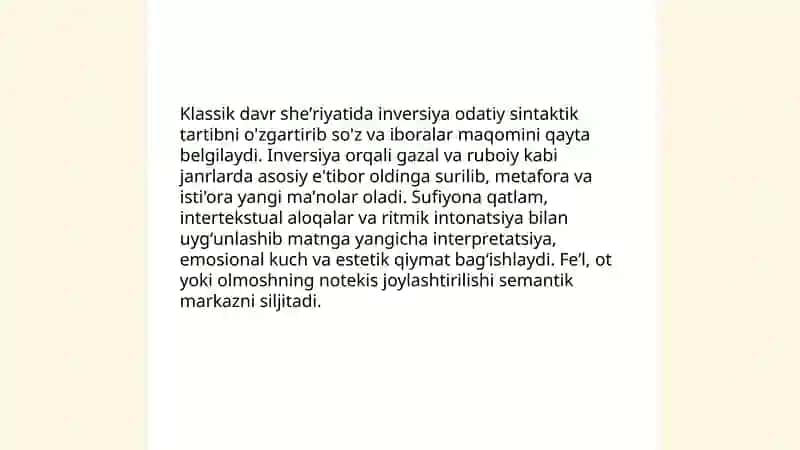 O‘zbek sheʼriyatida inversiya hodisasi 4