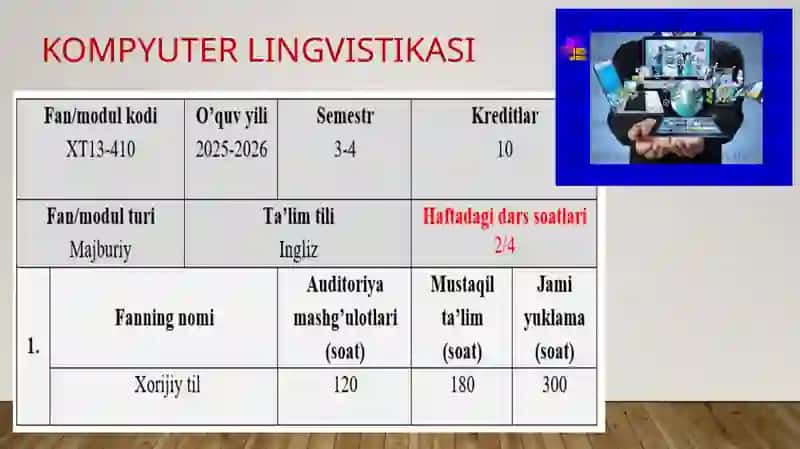 Kompyuter Lingvistikasi 4