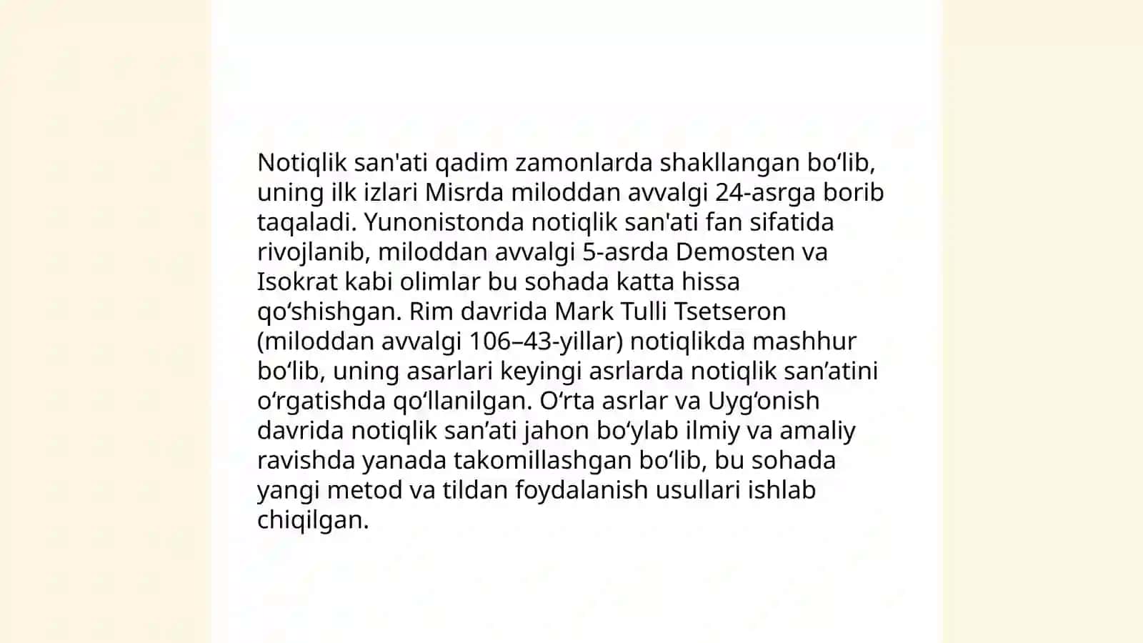 Nutq va notiqlik san'atining turlari 4