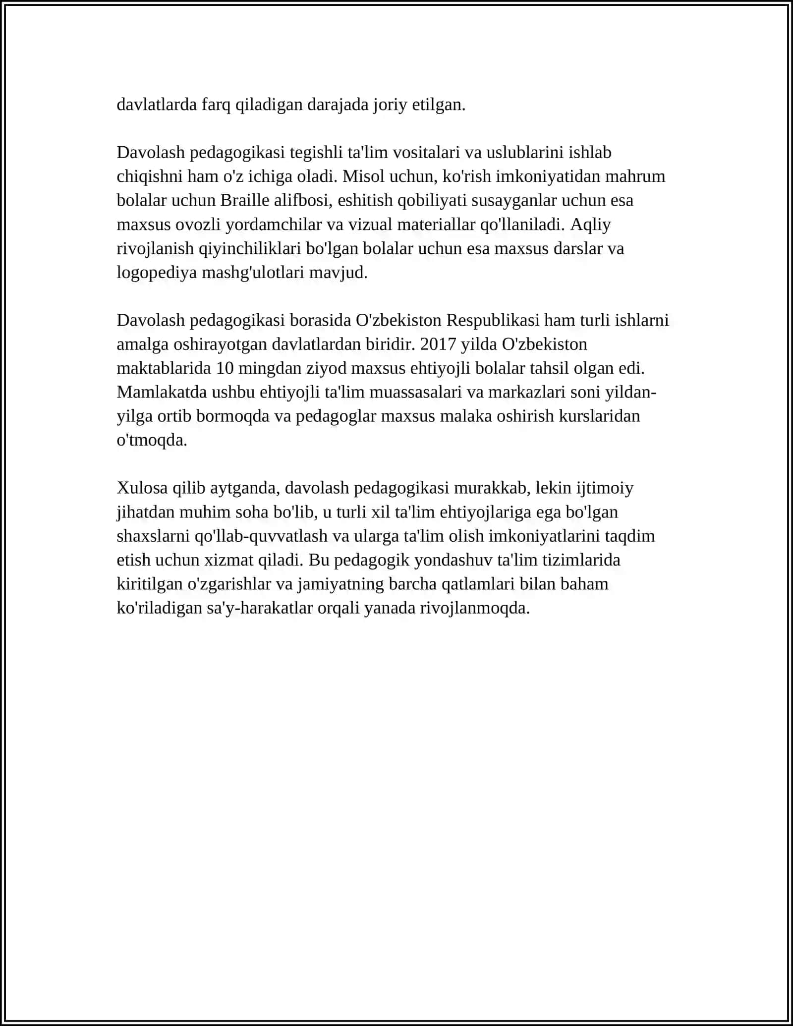 DAVOLASH PEDAGOGIKASI DIDAKTIKASI ASOSLARI 4