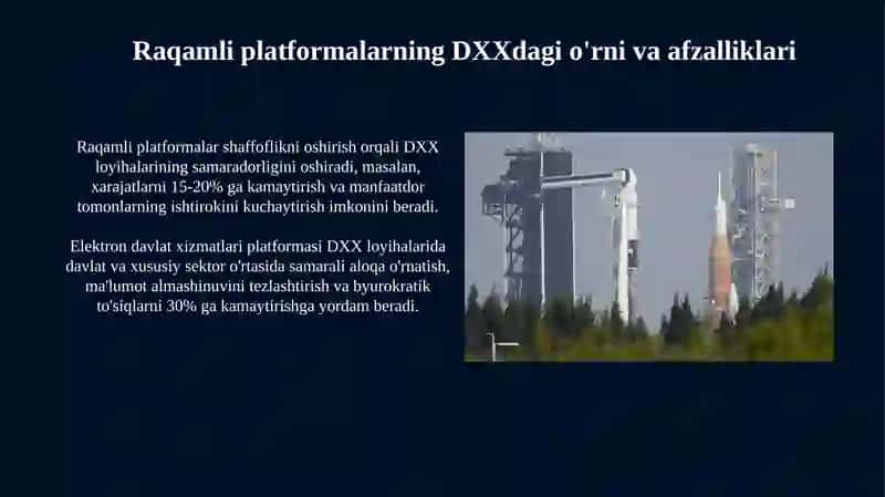 Davlat-xususiy sheriklikda raqamli platformalarning joriy etilishi 4