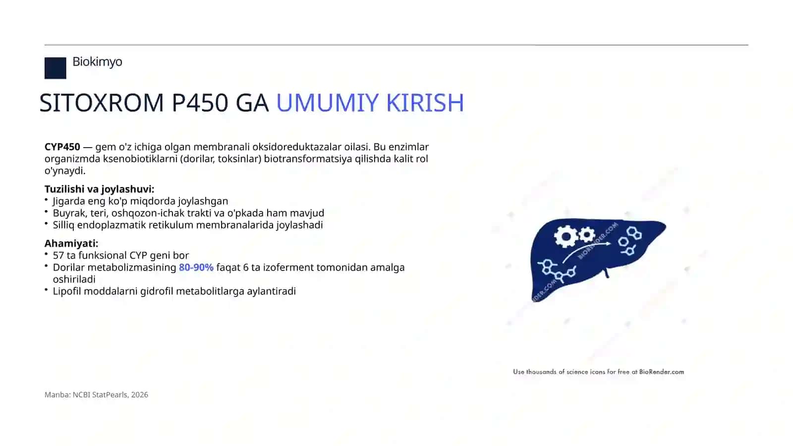 Sitoxrom P450 induktorlari va ingibitorlarini klinikada qo'llanilishi 4