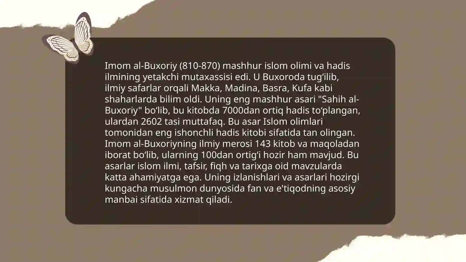 Imom al-Buxoriy 4