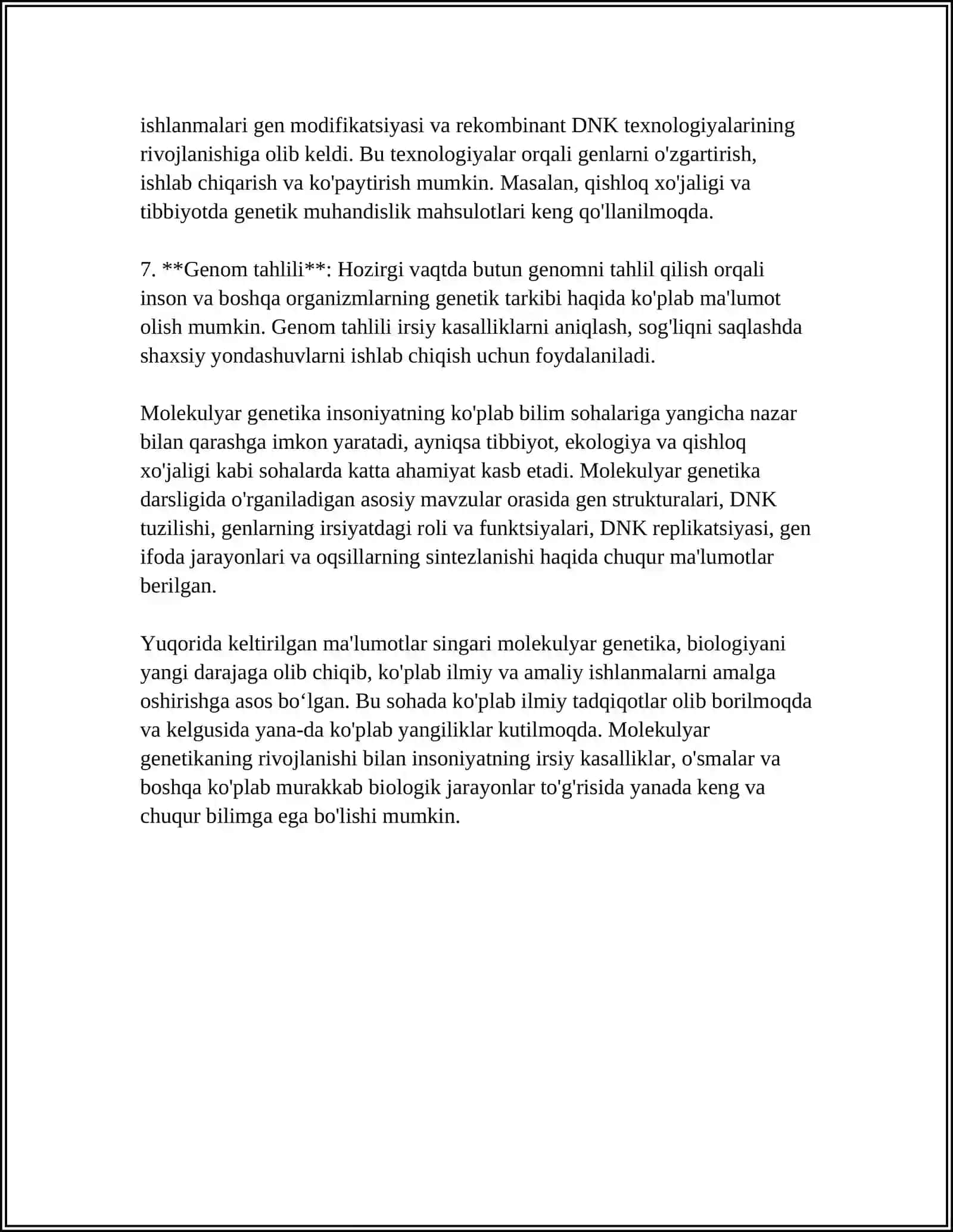 MOLEKULYAR GENETIK KARTALARNI TAHLIL QILISH 4
