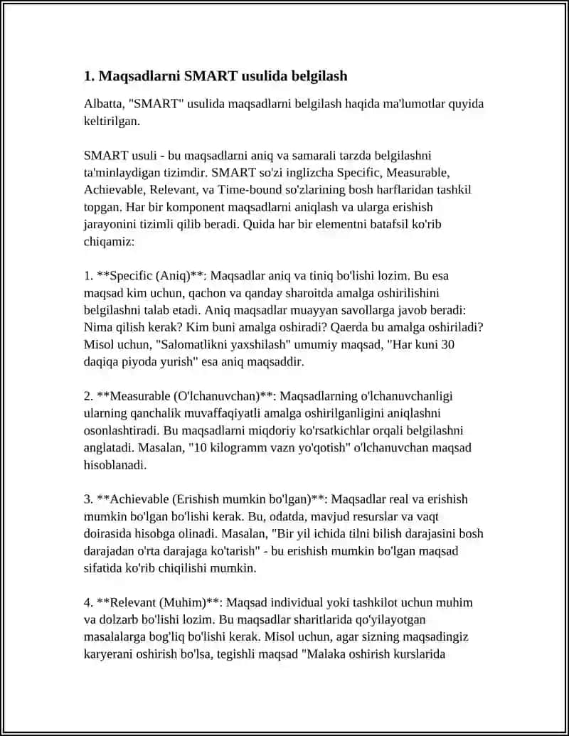 VAQTDAN UNUMLI FOYDALANISHNING AMALIY USULLARI 4