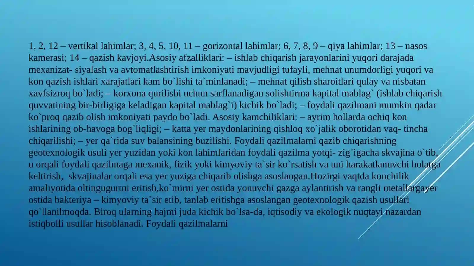 O’ZBEKISTONDA KONCHILIK SANOATINING O’RNI VA AHAMIYATI 4