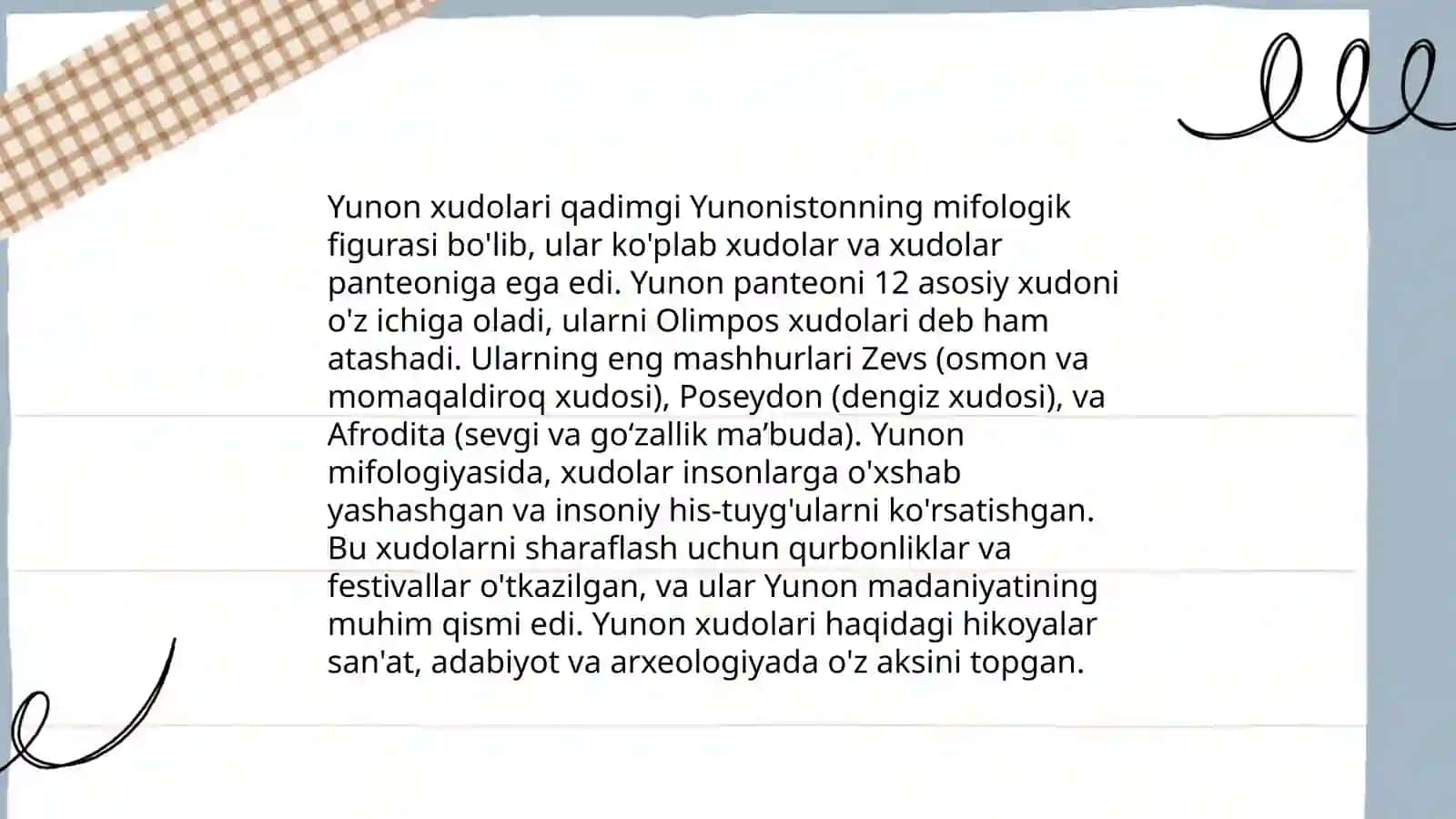 Yunon xudolari va afsonalari 4