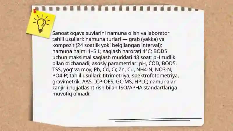Sanoat oqava suv inshootlarini loyihalash 4