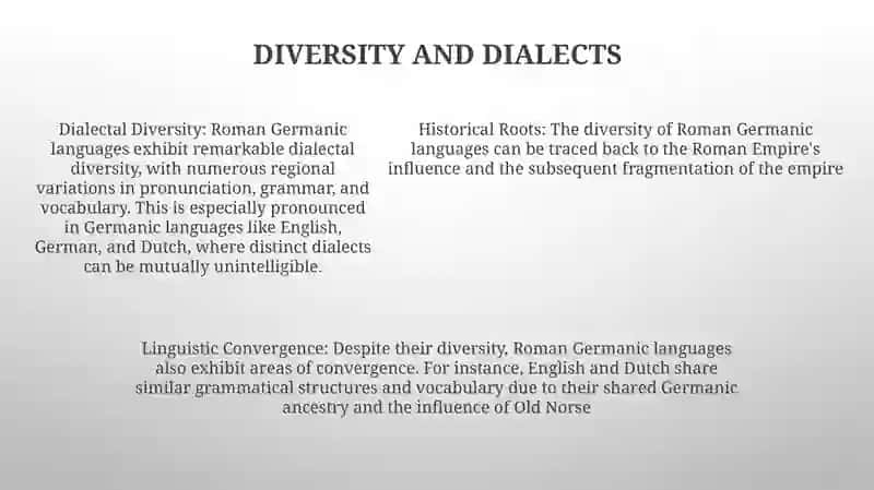 Roman Germanic Languages 4