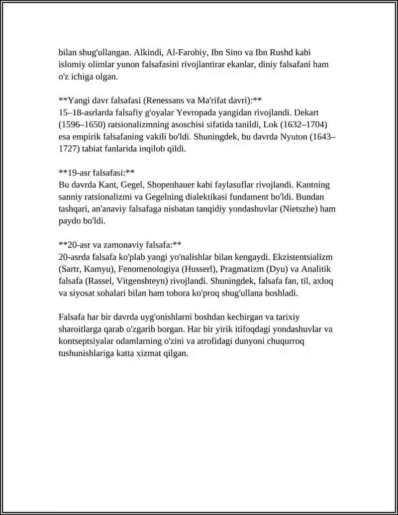 Falsafa tarixi 4