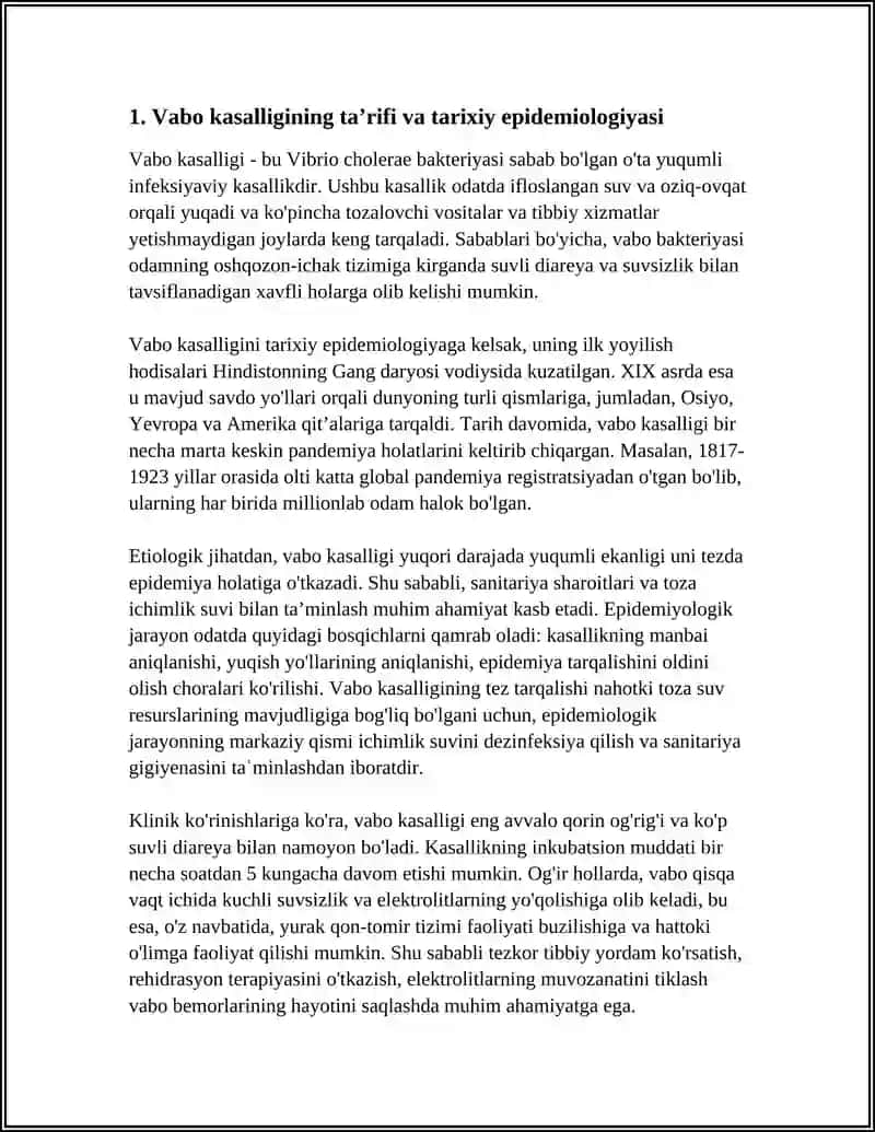 VABONING EPIDEMIYÀ VA PANDEMIYA HOLATI.ETIOLOGIYASI EPIDEMIOLOGIK JARAYONI.VABONING KLINIK KORINISHLARI 4