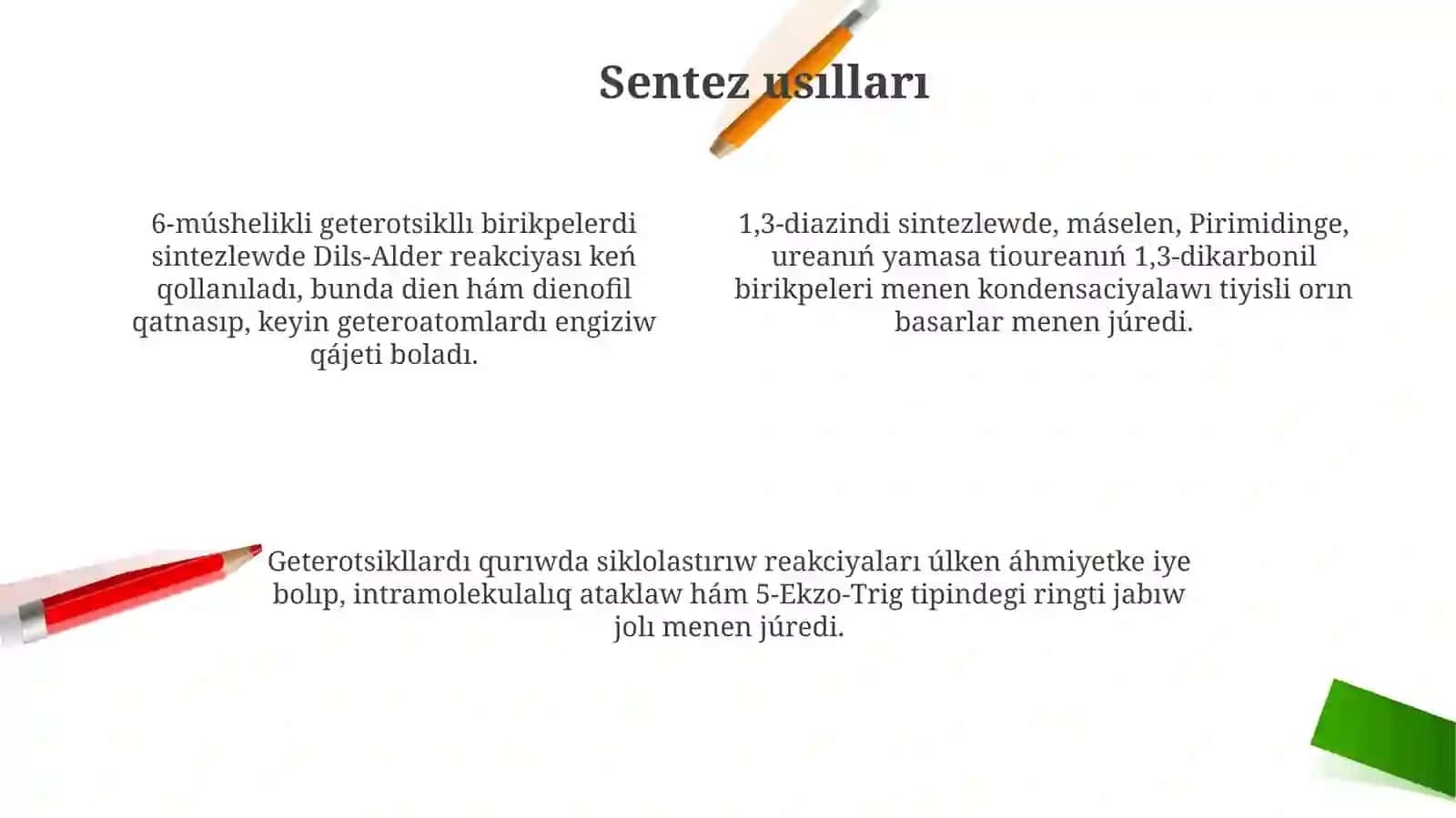 Altıaǵzalıhámekigeteroatomlıgeterocikillibirikpeler 4