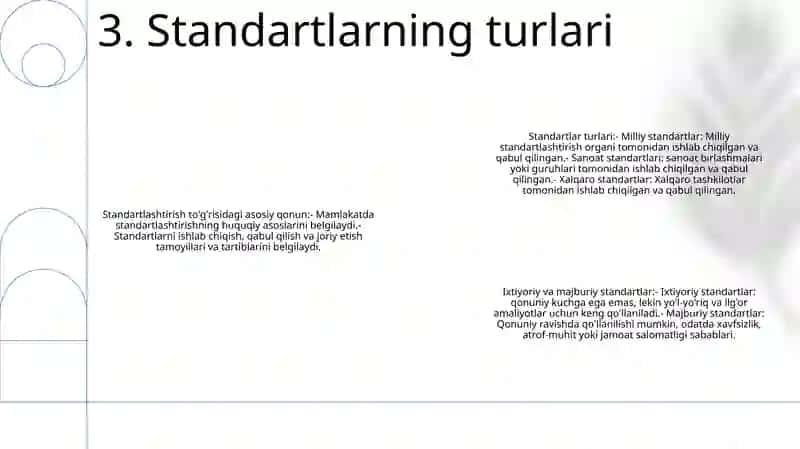 Standartlashtirishnig Asosiy Qonuni 4