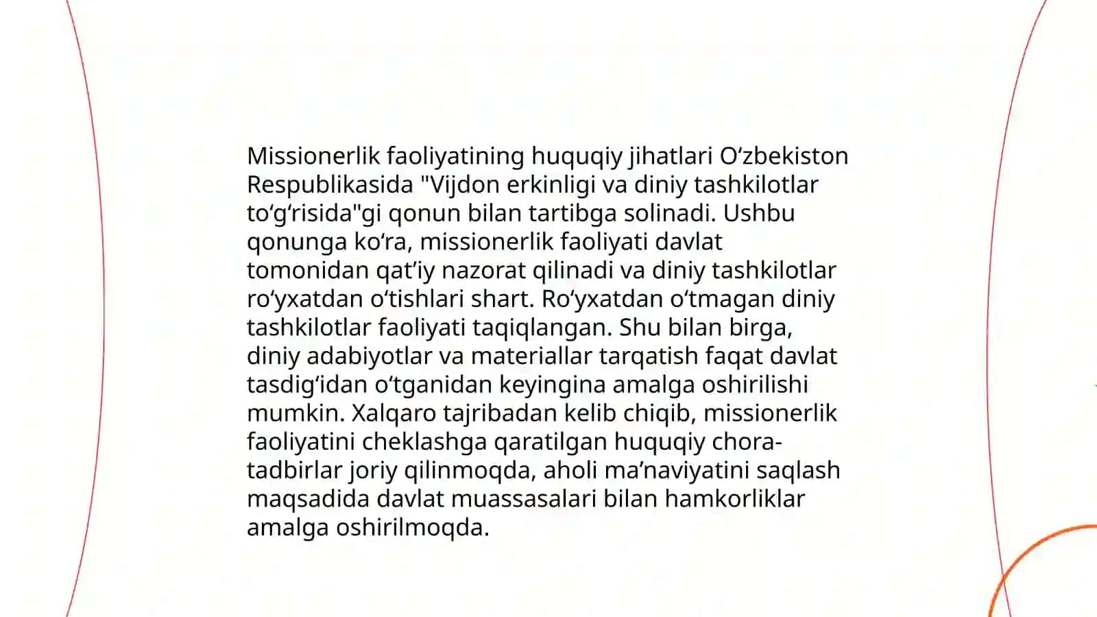 O'zbekistonda missionerlik harakatlarining tarixi 4