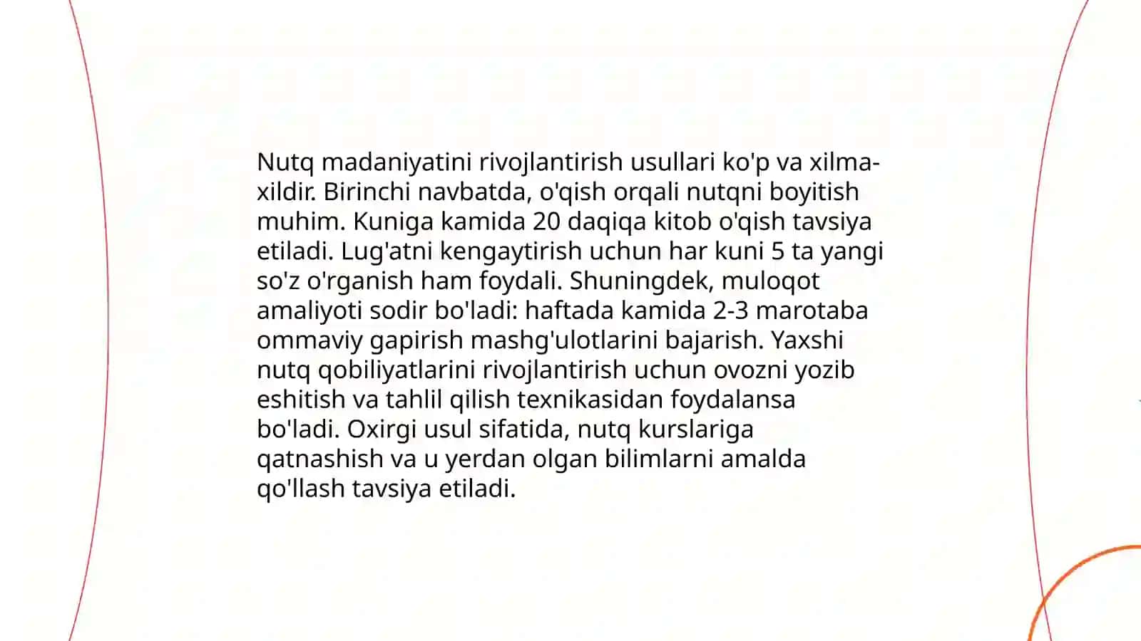 Tarbiyachi nutq madaniyatini o'rgatish metodikasi 4