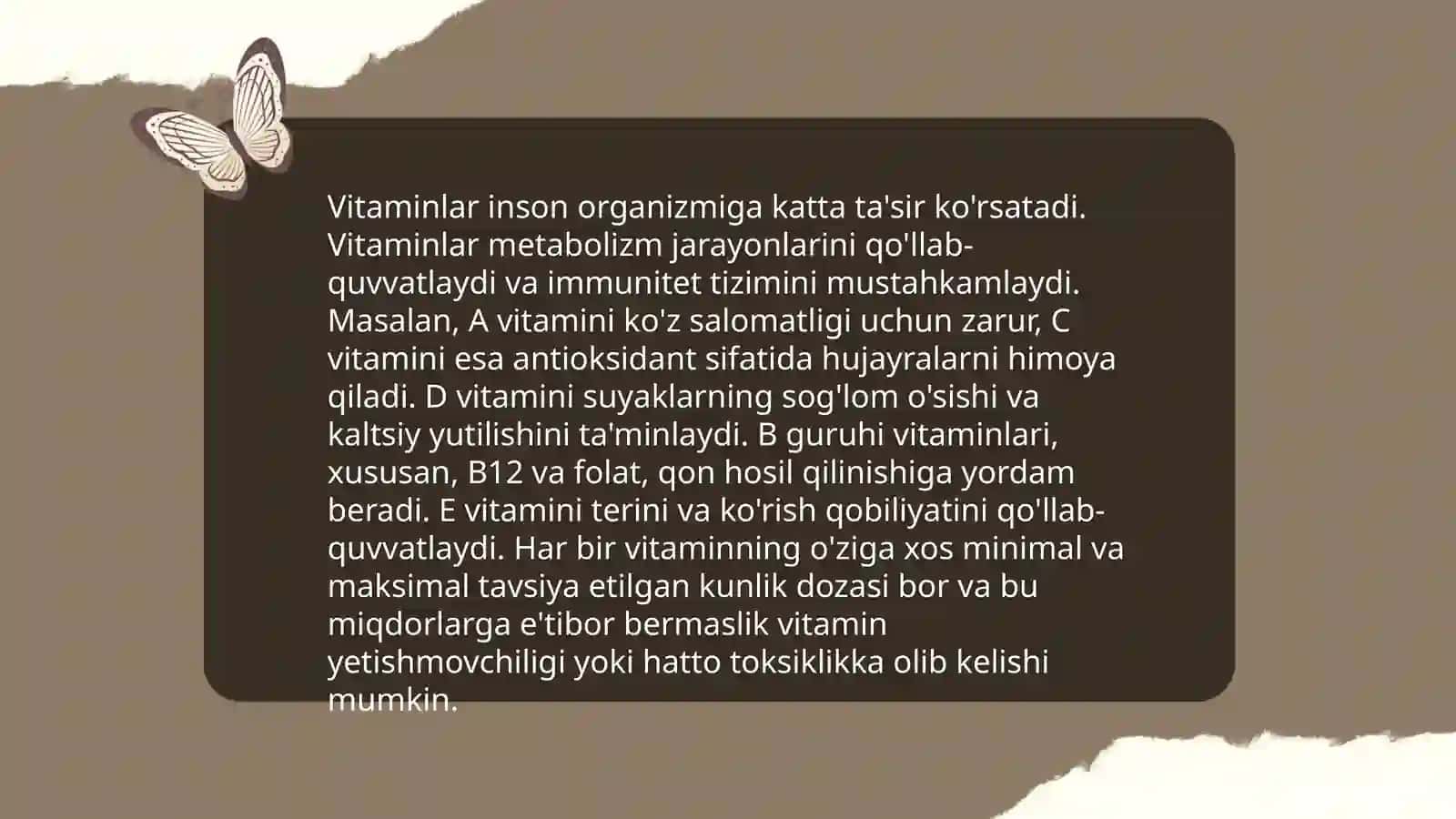 Vitaminlar 4