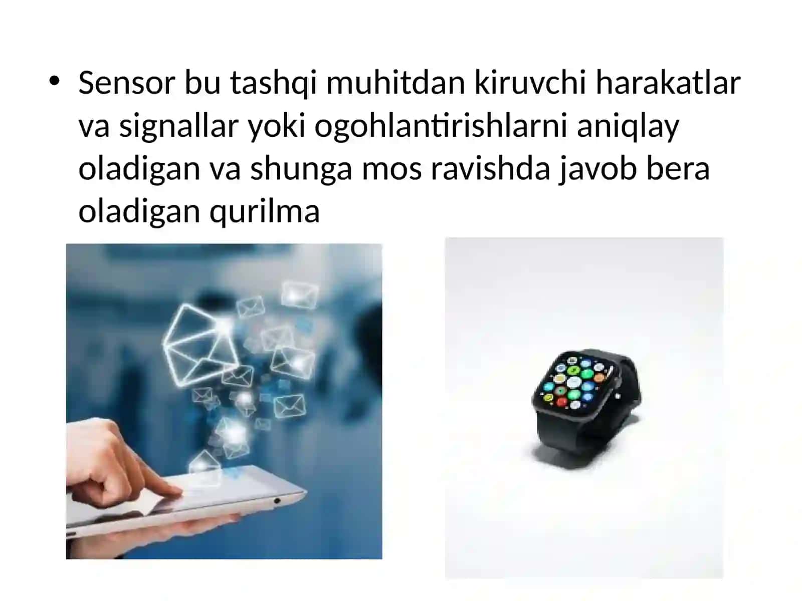 MARUZA Ultratovushli harakat sensorlari va ularning turlari 4
