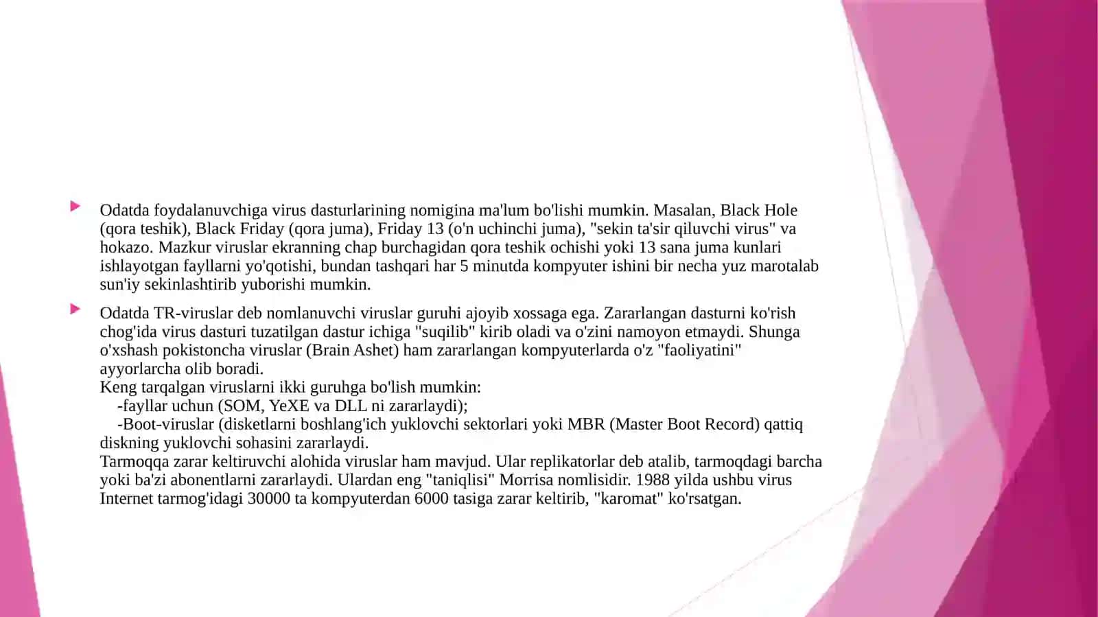 Kompyuter viruslari va antivirus dasturlari 4