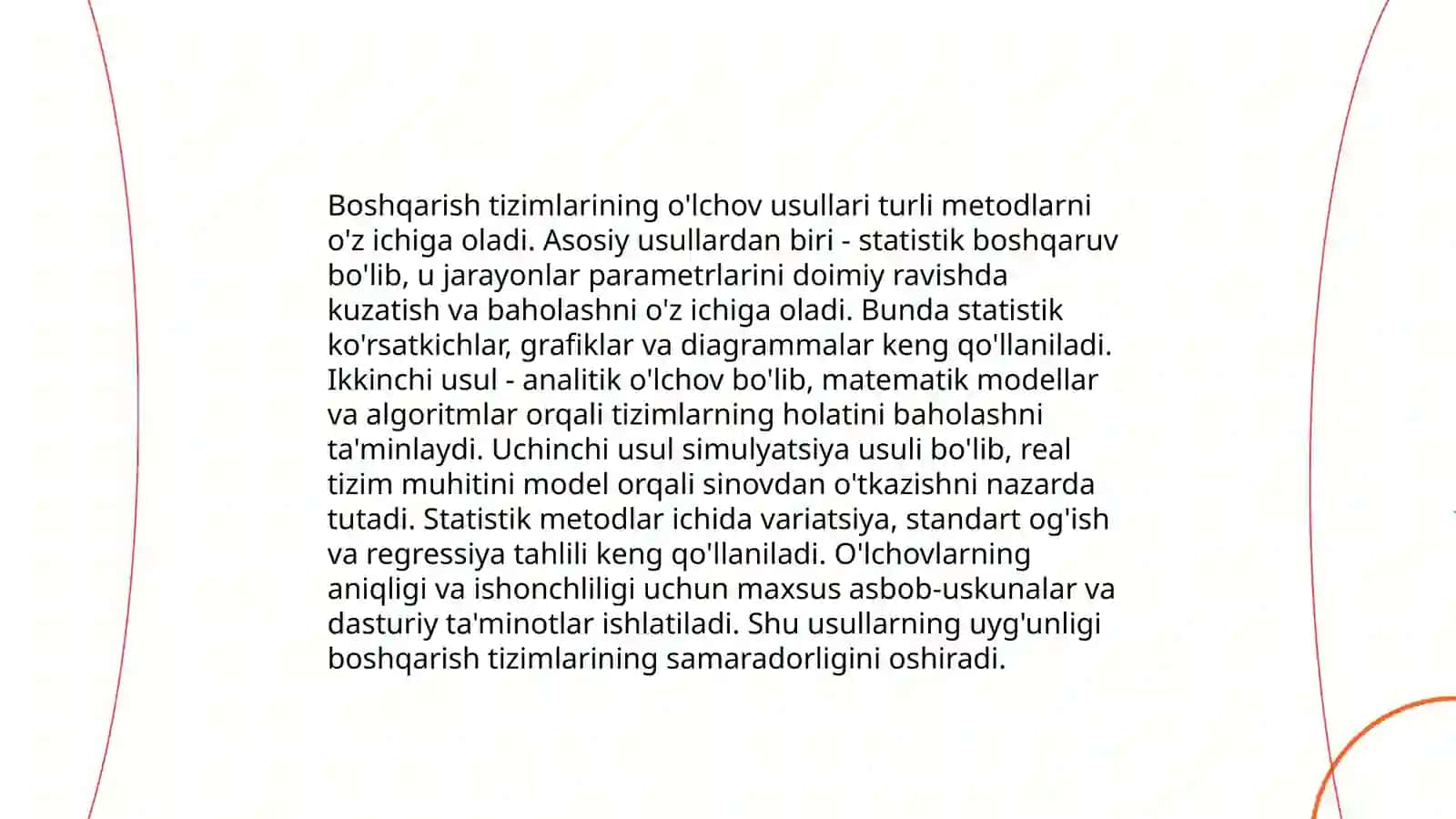 Boshqarish tizimi kriteriyalari 4